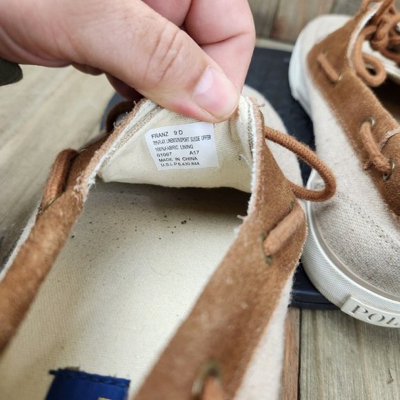 Mens Polo Ralph Lauren Franz size 9 - Picture 8 of 9